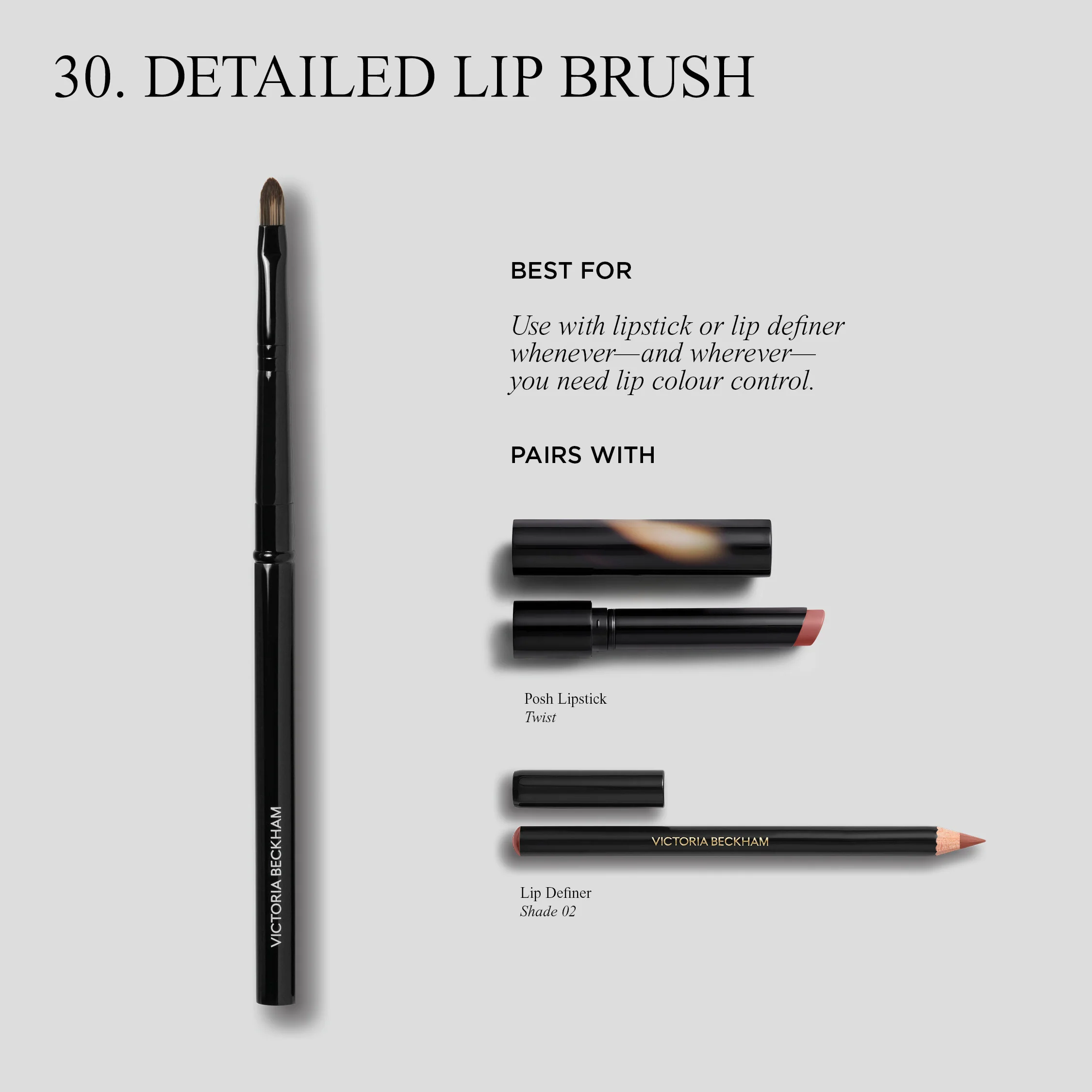 30. Detailed Lip Brush - Image 3